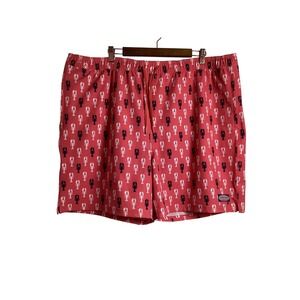 Vineyard Vines‎ Mens Lobster Print Swim Trunks Drawstring Waist Shorts